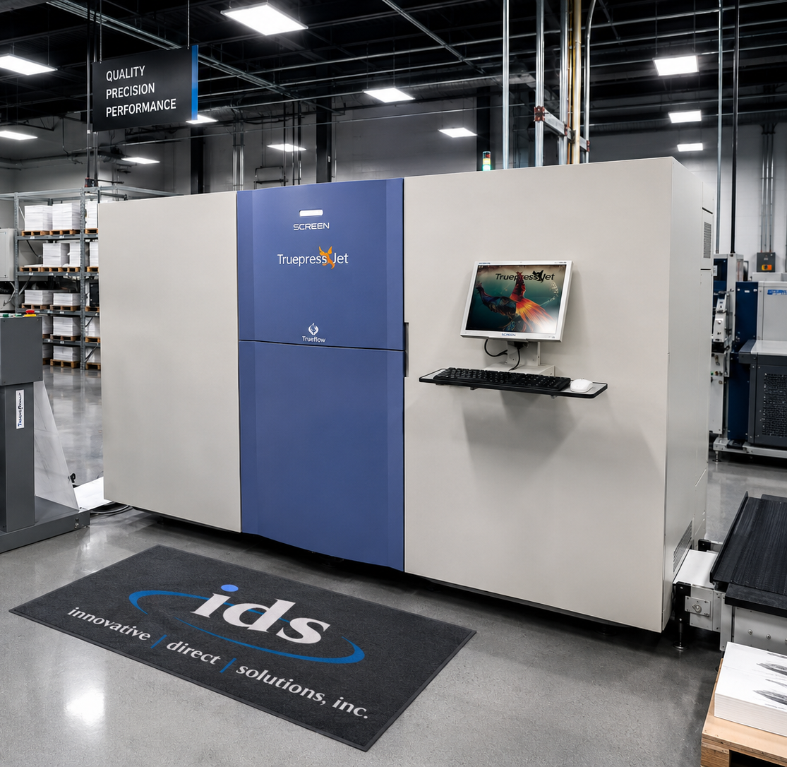 Truepress Jet industrial printing machine at IDS